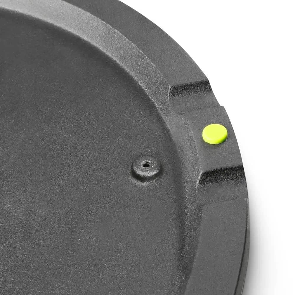 Vocal Booth Base Plate Zoom In - Black - ISOVOX