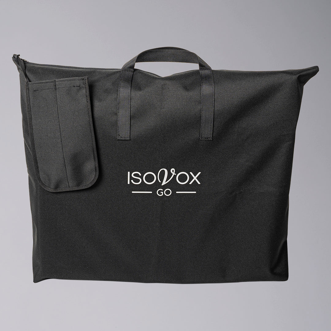 ISOVOX GO portable vocal booth travel bag and case