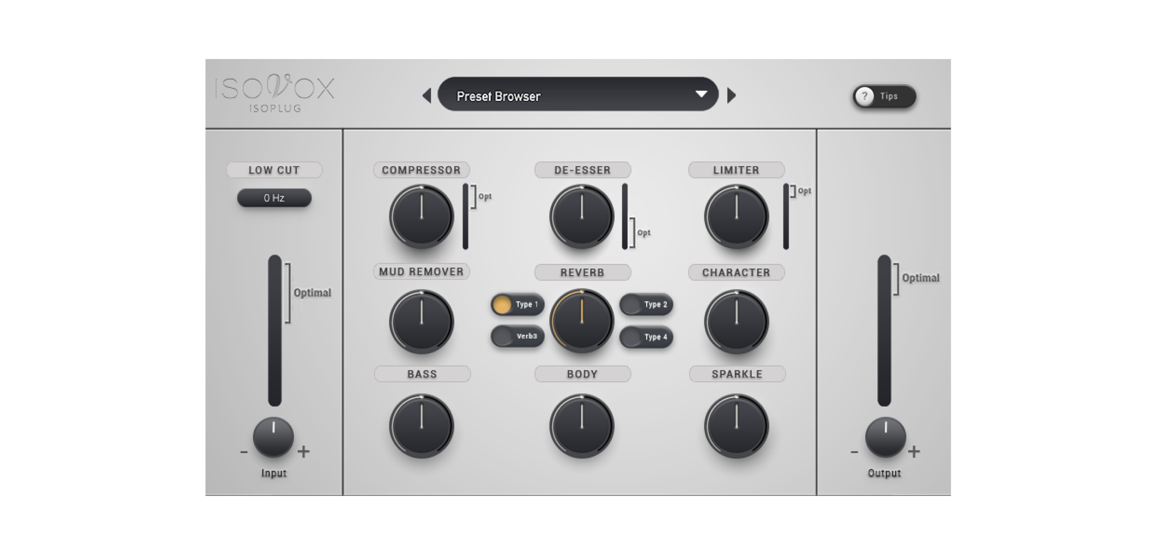 ISOPLUG vocal and voice over plugin interface overview