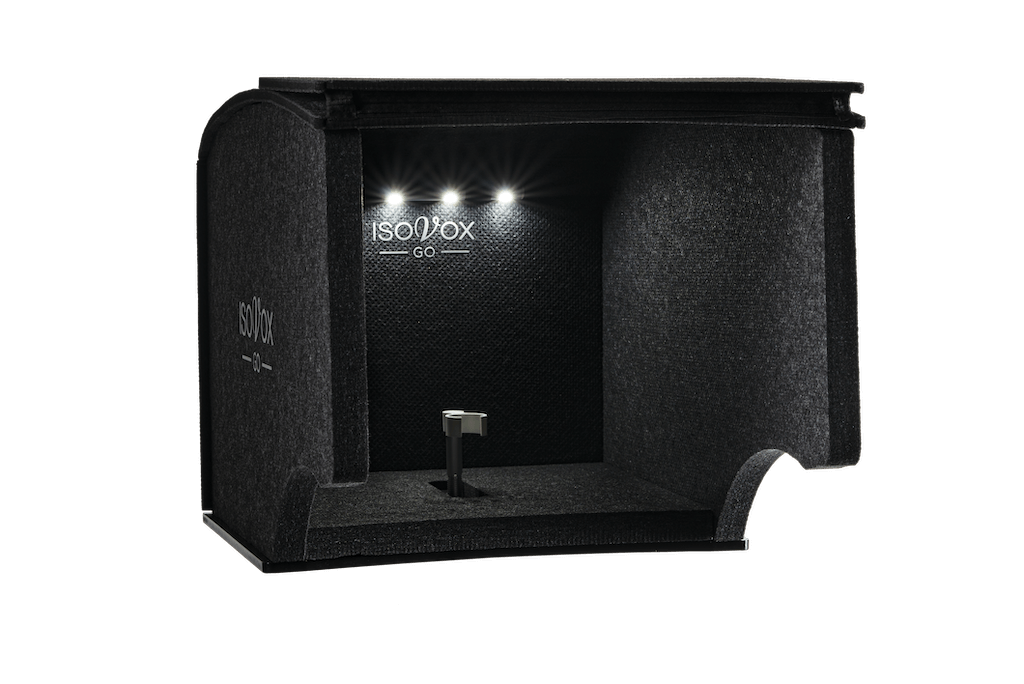 ISOVOX GO Home recording booth for your vocal recordings