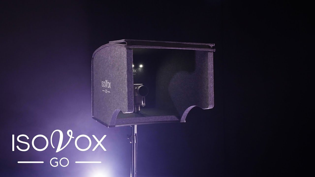 ISOVOX GO Portable Vocal Booth Introduction video thumbnail