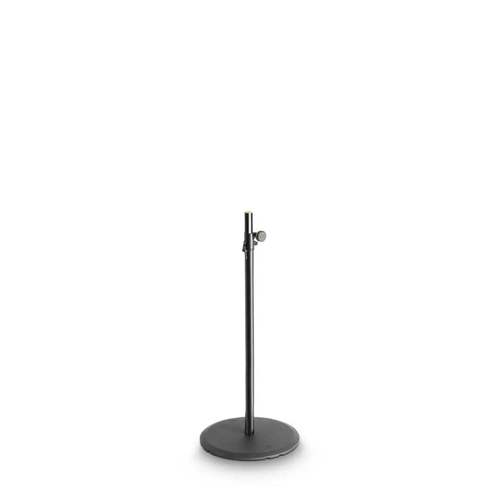 Vocal Booth Round Stand Overview - Black - ISOVOX