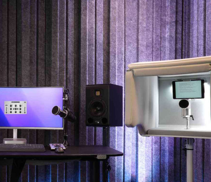 Recording Booth Simple Vocal Booth | Voiceover Sound Isolation Booth for Home Recording