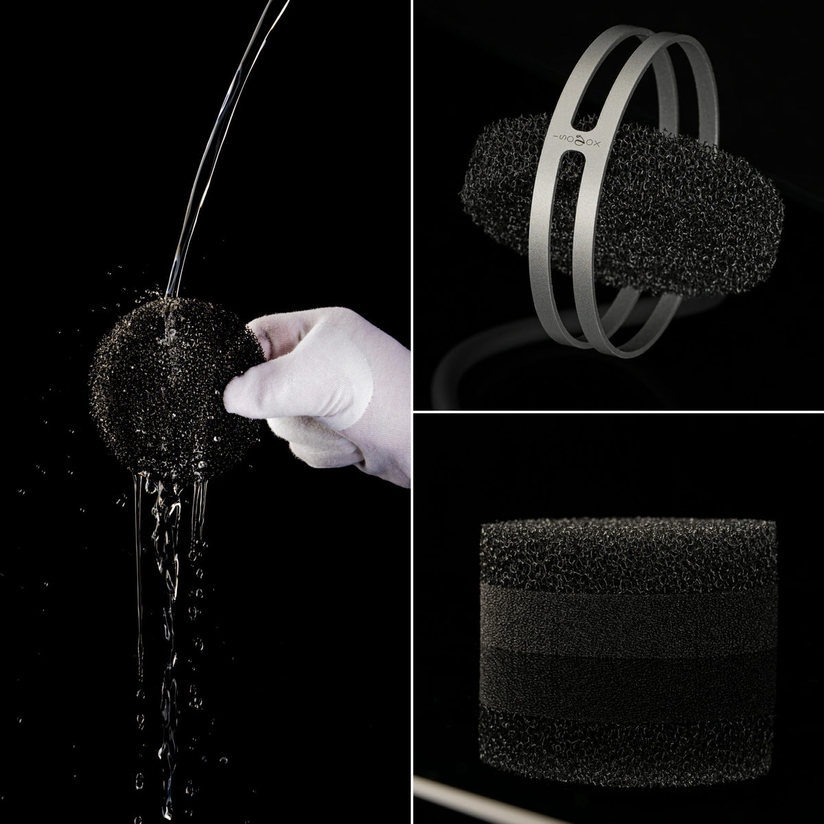 Premium Pop Filter ISOPOP - 2x Filters, Cleanable & Exchangeable