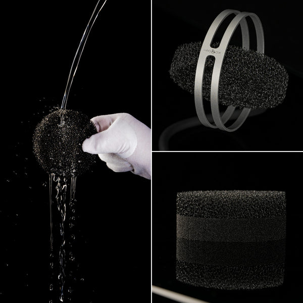 Premium Pop Filter ISOPOP - 2x Filters, Cleanable & Exchangeable